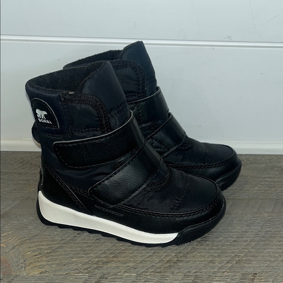 SOREL TODDLER WHITNEY ll STRAP WP Insulated Waterproof Snow Winter Boot Size 6 - Picture 4 of 9